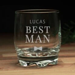 Personalised Best Man Tumbler -PERSONALISE STORE p0307h55 2