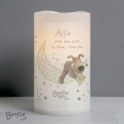 Personalised Boofle Baby Nightlight LED Candle -PERSONALISE STORE p0409d32 3
