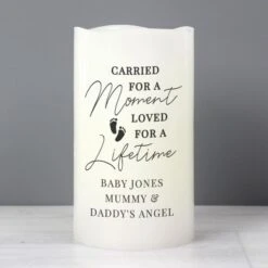 Personalised Carried For A Moment Led Candle 5 Personalised Carried For A Moment Led Candle -PERSONALISE STORE p0409d95 2