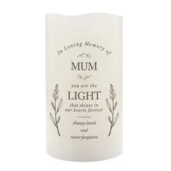Personalised In Loving Memory LED Candle -PERSONALISE STORE p0409e28 4