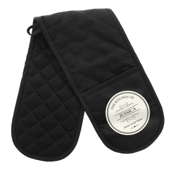 Personalised Decorative Oven Gloves 2 Personalised Decorative Oven Gloves - Image 2
