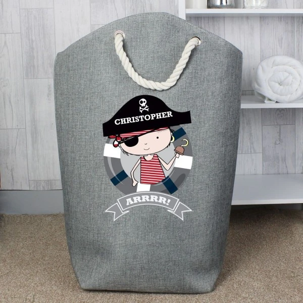 Personalised Pirate Storage Bag 3 Personalised Pirate Storage Bag - Image 3