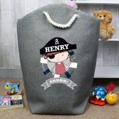 Personalised Pirate Storage Bag 7 Personalised Pirate Storage Bag -PERSONALISE STORE p0510g44 3