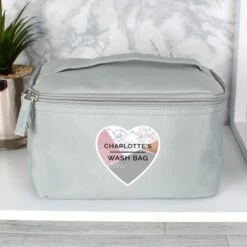 Personalised Geometric Grey Toiletry Bag 8 Personalised Geometric Grey Toiletry Bag -PERSONALISE STORE p0510g68 2