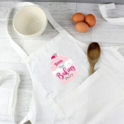 Personalised Baking Fairy Childrens Apron -PERSONALISE STORE p0510g86 3