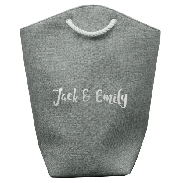 Personalised Silver Name Storage Bag 2 Personalised Silver Name Storage Bag - Image 2