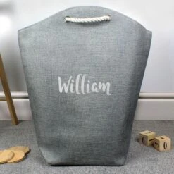 Personalised Silver Name Storage Bag 5 Personalised Silver Name Storage Bag -PERSONALISE STORE p0510h79 2