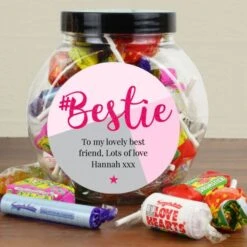 Personalised #Bestie Sweet Jar 7 Personalised #Bestie Sweet Jar -PERSONALISE STORE p0512aa12 3