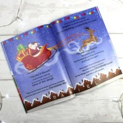Personalised Boys "It's Christmas" Story Book, Featuring Santa And His Elf Jingles -PERSONALISE STORE p0512aa26 4