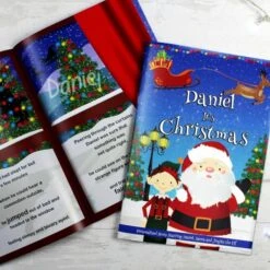 Personalised Boys "It's Christmas" Story Book, Featuring Santa And His Elf Jingles -PERSONALISE STORE p0512aa26 6