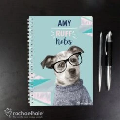 Personalised Rachael Hale "Ruff Notes" Dog A5 Notebook 9 Personalised Rachael Hale "Ruff Notes" Dog A5 Notebook -PERSONALISE STORE p0512aa37 2