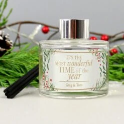 Personalised "Wonderful Time Of The Year" Christmas Reed Diffuser 10 Personalised "Wonderful Time Of The Year" Christmas Reed Diffuser -PERSONALISE STORE p0512aa92 3