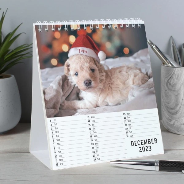 Personalised Cute Animals Desk Calendar 2 Personalised Cute Animals Desk Calendar - Image 2