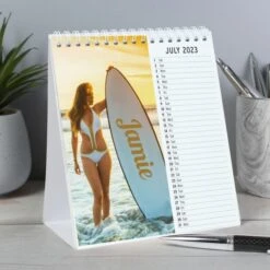 Personalised Hot Chicks Desk Calendar -PERSONALISE STORE p0512ab18 3