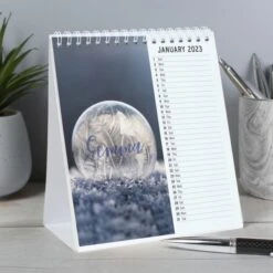 Personalised Outdoors Desk Calendar -PERSONALISE STORE p0512ab21 2
