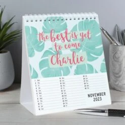 Personalised Motivational Quotes Desk Calendar 10 Personalised Motivational Quotes Desk Calendar -PERSONALISE STORE p0512ab22 4