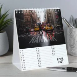 Personalised New York Desk Calendar -PERSONALISE STORE p0512ab23 2
