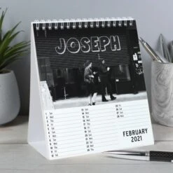 Personalised New York Desk Calendar -PERSONALISE STORE p0512ab23 4