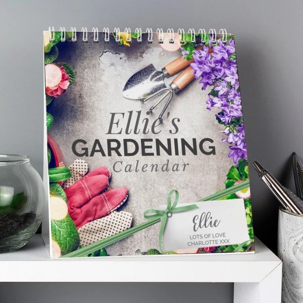 Personalised Gardening Desk Calendar 1 Personalised Gardening Desk Calendar