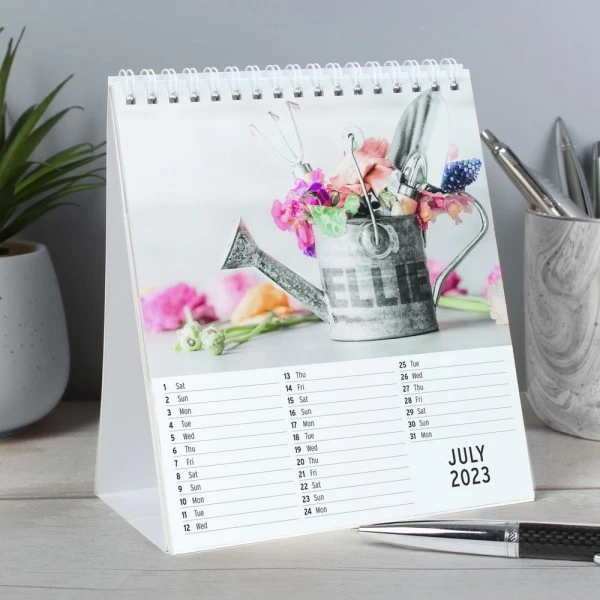 Personalised Gardening Desk Calendar 2 Personalised Gardening Desk Calendar - Image 2