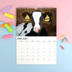 Personalised A4 Cute Animals Calendar 14 Personalised A4 Cute Animals Calendar -PERSONALISE STORE p0512ab26 5