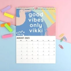 Personalised A4 Motivational Quotes Calendar -PERSONALISE STORE p0512ab30 3