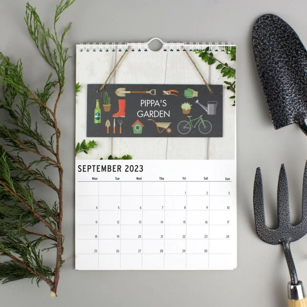 Personalised A4 Gardening Calendar 4 Personalised A4 Gardening Calendar - Image 4