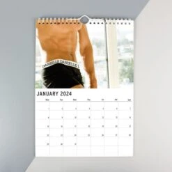 Personalised A4 Hot Hunks Calendar -PERSONALISE STORE p0512ab33 7