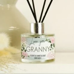 Personalised Abstract Rose Reed Diffuser