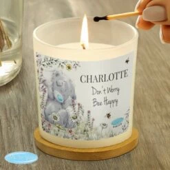 Personalised Me To You Bees Scented Jar Candle -PERSONALISE STORE p0512ab49 2