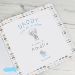 Personalised Tiny Tatty Teddy Daddy You're A Star Poem Book -PERSONALISE STORE p0512ab70 3