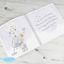 Personalised Tiny Tatty Teddy Daddy You're A Star Poem Book -PERSONALISE STORE p0512ab70 8