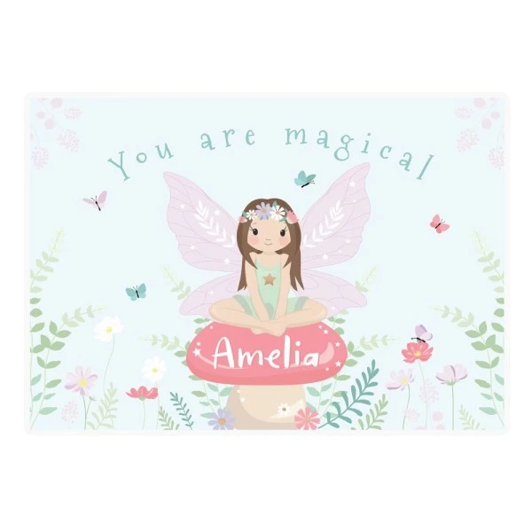 Personalised Toadstool Fairy Placemat 4 Personalised Toadstool Fairy Placemat - Image 4