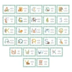Personalised Animal Alphabet Placemat -PERSONALISE STORE p0512ac62 5