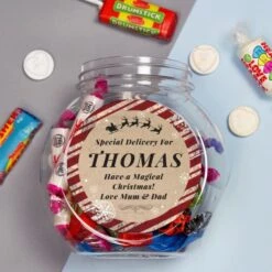 Personalised Special Delivery Sweet Jar -PERSONALISE STORE p0512ac75 2