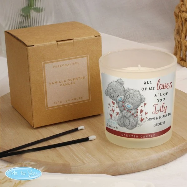 Personalised Me To You Valentine Scented Jar Candle 3 Personalised Me To You Valentine Scented Jar Candle - Image 3