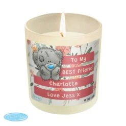 Personalised Me To You Floral Scented Jar Candle -PERSONALISE STORE p0512ad47 4