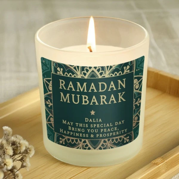 Personalised Eid And Ramadan Scented Jar Candle 2 Personalised Eid And Ramadan Scented Jar Candle - Image 2