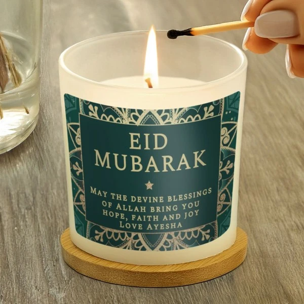 Personalised Eid And Ramadan Scented Jar Candle 3 Personalised Eid And Ramadan Scented Jar Candle - Image 3