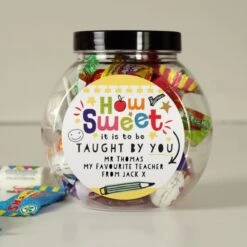 Personalised Shape Little Minds Sweet Jar -PERSONALISE STORE p0512ad95 2