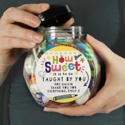 Personalised Shape Little Minds Sweet Jar -PERSONALISE STORE p0512ad95 5