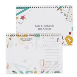 Personalised Teacher A4 Desk Planner -PERSONALISE STORE p0512ae03 4