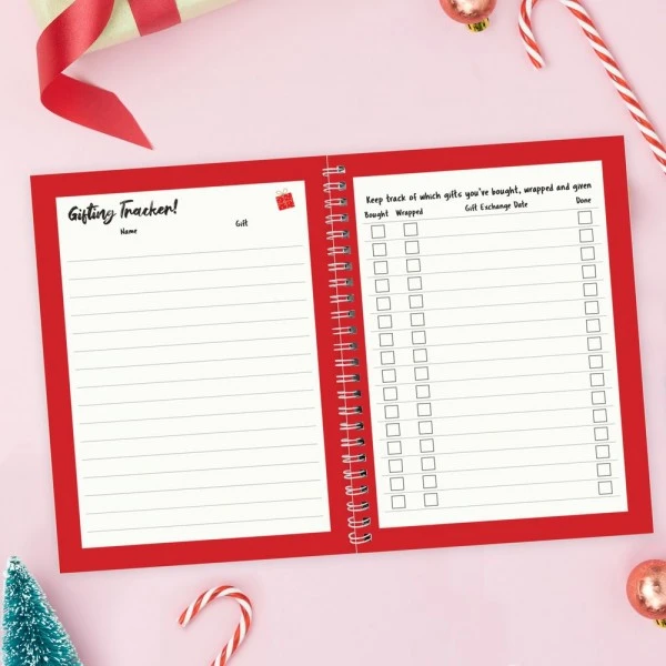 Personalised Christmas A5 Planner 3 Personalised Christmas A5 Planner - Image 3