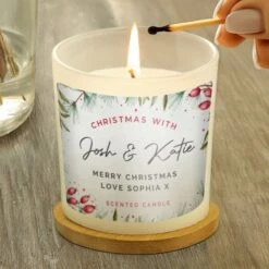Personalised Christmas With... Scented Jar Candle 7 Personalised Christmas With... Scented Jar Candle -PERSONALISE STORE p0512ae16 2