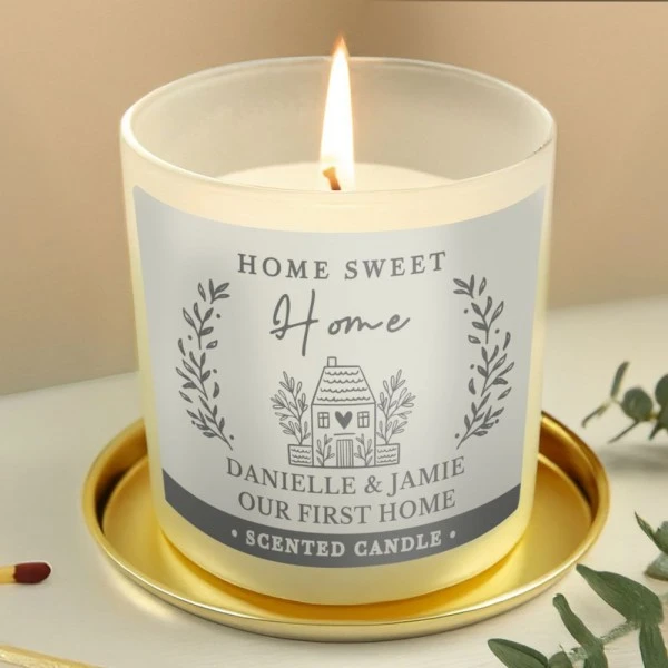 Personalised HOME Scented Jar Candle 2 Personalised HOME Scented Jar Candle - Image 2