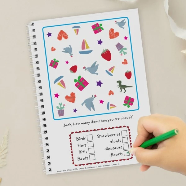 Personalised Wedding Activity A5 Notebook 6 Personalised Wedding Activity A5 Notebook - Image 6