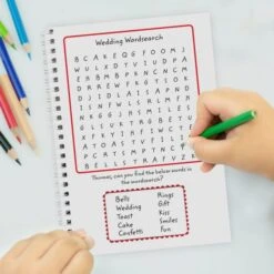 Personalised Wedding Activity A5 Notebook 17 Personalised Wedding Activity A5 Notebook -PERSONALISE STORE p0512ae73 7