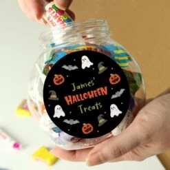 Personalised Halloween Sweets Jar -PERSONALISE STORE p0512ae77 3