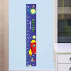 Personalised Space Height Chart -PERSONALISE STORE p0512m21 3