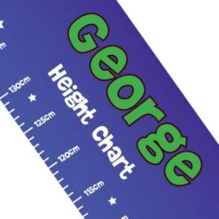 Personalised Space Height Chart -PERSONALISE STORE p0512m21 5